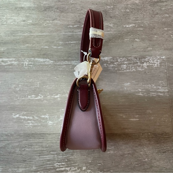 NWT Disney X Coach Walt Disney World 50th Anniversary Swing Purse Handbag Chalk - Picture 7 of 12